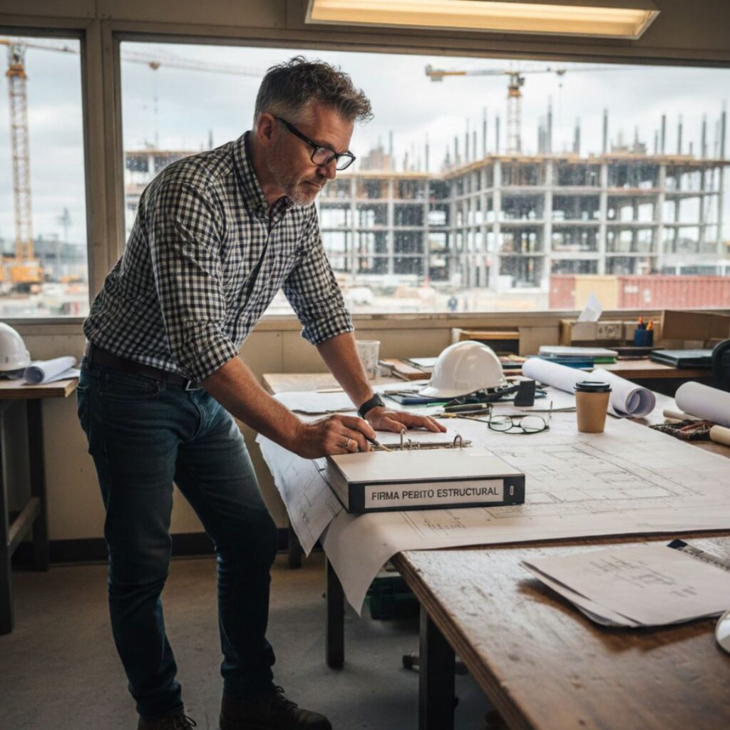 firma perito estructural